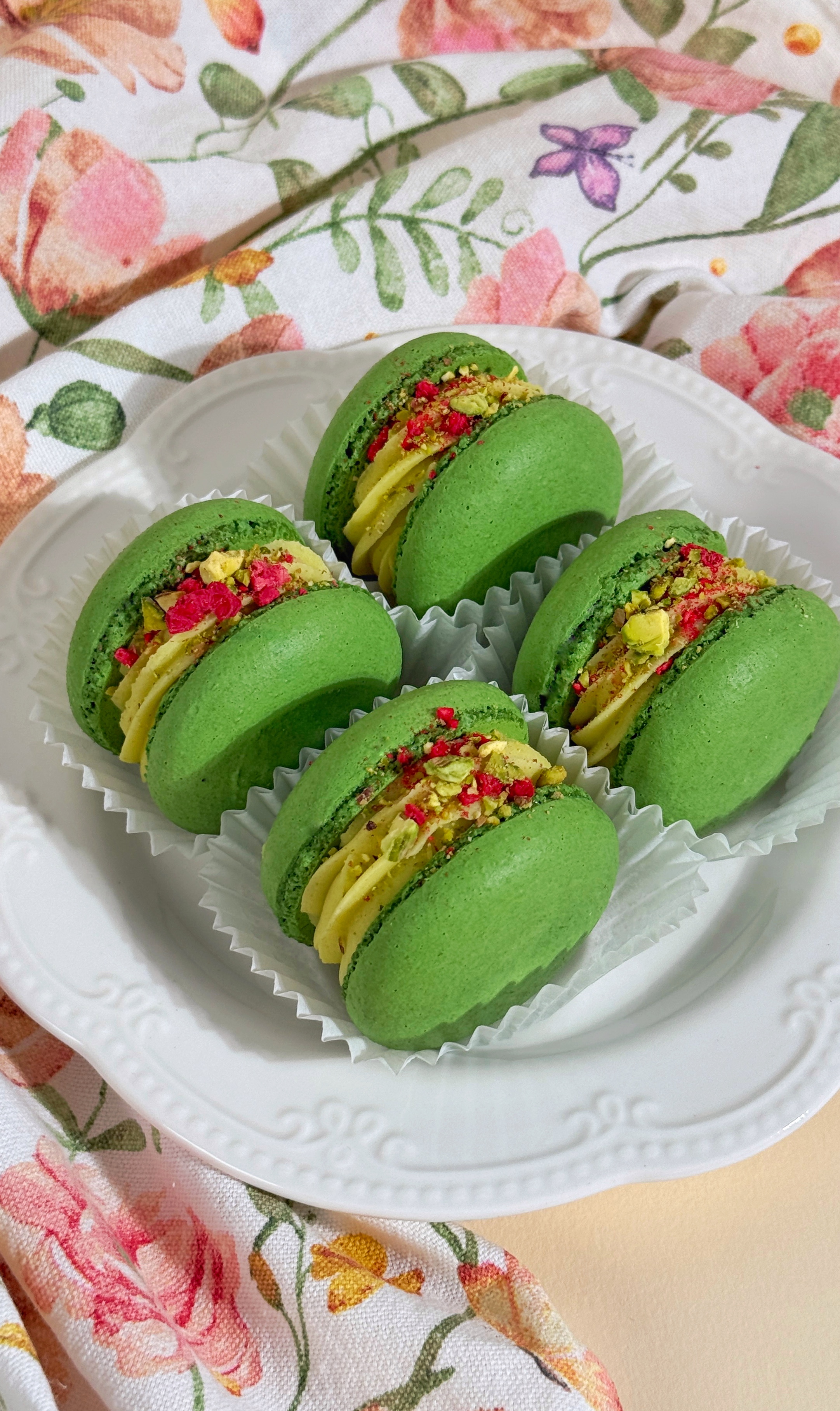 Фісташкові макаронси